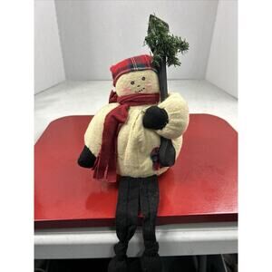 VTG House Of Lloyd Country Snowman‎ House Of Lloyd Christmas Edge Sitter 1994
